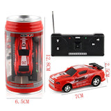 2019 Hot 4 Colors 20Km/h Coke Can Mini RC Car Radio Remote Control Micro Racing Car 4 Frequencies Toy For Kids Gifts RC Models
