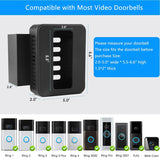 Anti-Theft Video Doorbell Mount For Ring Video Doorbell , Doorbell Camera Holder For Home Video Doorbell Accessories