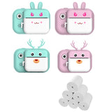 1080P Dual Lens Kid Instant Print Camera Thermal Printing Camera Digital Photo Camera  Child Camera Video Boy's Birthday Gift