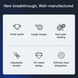 CREALITY Sprite Extruder Pro Kit All Metal Dual Gear Feeding Design 3.5:1 Gear Ratio Bowden Extrusion For Ender-3 Pro Ender-3 V2