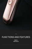 Professional Golden Electric Hair Clipper Hair Cut Maching Wireless Trimmer For Men  Clipper Machine Rechargeable Hair Barber