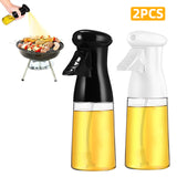210ml Oil Bottle Kitchen Olive Oil Spray Bottle Cooking Baking Vinegar Mist Sprayer Barbecue Spray Bottle for BBQ Picnic Tools