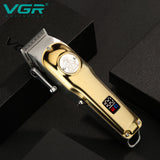 Professional full metal hair clipper electric hair trimmer for men rechargeable hair cutting machine adjustable hair cut