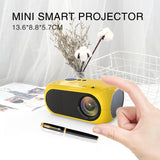 Salange M24 Mini Projector LED Portable Beamer Compatible with HDMI USB TF Card 640*480P Support 1080P Video Projetor Kids Gift