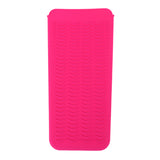 Silicone Heat Resistant Travel Mat Pouch For Curling Iron Hair Straightener Multi-function Non-slip Flat Iron Hair Styling Acc