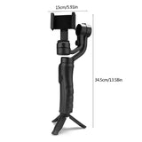 Handheld 3-Axis Gimbal Stabilizer Compatible With All Brands Of Smartphones for Vlog Youtuber Live Video Record with Spo