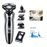 4D Electric Shaver For Men Electric Beard Trimmer USB Rechargeable Professional Hair Trimmer Hair Cutter Adult Razor For Men