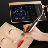 Rechargeable Battery Touch Screen Permanent Makeup Machine For Eyebrow Lip Eyeline Machine Charmer Princesse With 50pcs Neeldes