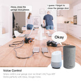 WiFi Smart Garage Door Smart Life APP Remote Control Open Close Monitor Compatible With Alexa Echo No Hub Require