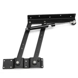 2pcs Folding Spring Tea Table Hinge Furniture Lift Up Top Mechanism Hardware Lifting Rack Shelf For Coffee ComputerTable Lifter