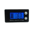 7V-68V LCD 3S 4S 5S 7S 10S 13S Battery Capacity Indicator 12V 36V 48V Voltmeter Temperature Meter Power level Tester