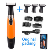 Kemei rechargeable electric shaver beard shaver electric razor body trimmer men shaving machine hair trimmer face care