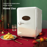 12V/220 Portable 4L Mini Beauty Refrigerator Multifunction Home Car Refrigerator Face Cosmetics Refrigerator for Home / Car