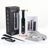 Ceramic Automatic Hair Curler Cordless for Beach Waves Hair Styling Tools Adjustable Temperature Rotating Iron Curling Wand