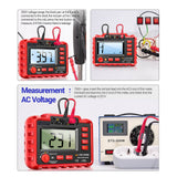 Internal Resistance Tester Multifunction Digital 1999 Counts Auto Range Megohmmeter High Voltage Resistance Meters LCR Tester