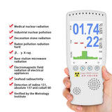 5V Electromagnetic Ionization Marble Radioactive Ray Radiation Tester Professional Geiger Counter Nuclear Radiation Detector