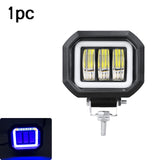 5 Inch 6D Lens Round Square Led Work Light For Car 4WD ATV SUV UTV Trucks Niva 4x4 Offroad Motorcycle 12V 24V Driving Fog Lights