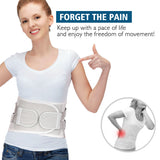 New Adjustable Tourmaline Self-heating Magnetic Therapy Waist Belt Lumbar Support Back Waist Support Brace Double Banded lumbar