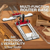 Portable Woodworking Locator Engraving Machine Locator Adjustable Locator Woodworking Workbench Tool Hand Tool Combination
