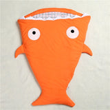 7 Colors Cute Baby Sleeping Bag Shark Sleeping Bag Cartoon Anti-kick Is Autumn And Winter Baby Out Of Hugs Warm Infant Swaddle