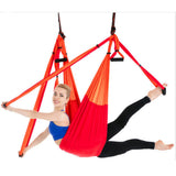 6 Handles Aerial Yoga Hammock Swing Anti-Gravity Fitness Invertion Pilates Sling Fitness Inelastic Rope Home Gym Exercise
