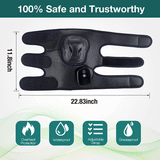 3 Modes Heating Knee Massager Vibration Physiotherapy Joint Relief Arthritis Pain Health Care Knee Legs Massage Relaxation