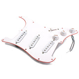 Set of Prewired Alnico V Pickguard for Fender Stratocaster Guitar with 11 Screws Musical Instruments Accessory