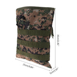 Drawstring Digger Pouch Finds Luck Bag Camo Pick Up Waist Pocket Belt Gold Nugget Bags Camo for Metal Detecting