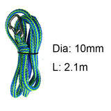 Premium Dock Lines Heavy Duty Braided Line Marine Rope for Jet ski, watercraft Boat, Kayaking, Marine Ropes with stainless clip