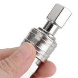 German Nickel-plated Air Compressor Connector 10-piece Coupling 4-tooth 1/4 European Quick Pneumatic Connector