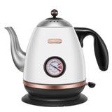 Electric Kettle 1500W Household 220V Quick Heating Boiling Coffee Tea Pot 1.2L 304 Stainless Steel  Samovar