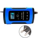 Car Battery Charger Digital LCD Display Full Automatic 12v Car Battery Charger Power Puls Repair Chargers Wet Dry Lead Acid