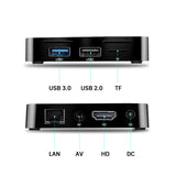 X88 Mini Android 9.0 4K Smart TV Box Rockchip RK3318 Quad Core 2G 16G TV Box Android USB 3.0 2.4G Wifi Set TOP BOX PK X96 mini