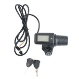 Dropship-36V/48V LCD Display Screen Turn Handle Electric Bike Spare Parts Accessories