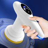 80W Cordless Handheld Portable Electric Car Polisher Waxing Machine 6-Speed Adjustment Sofa Furniture Electrical Wood Floor Care
