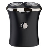 Electric Shaver 2 Floating Head Portable Waterproof Razor Shaver USB Rechargeable Steel Mens For Men