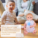55 Cm Silicone Reborn Dolls Soft Lifelike Reborn Baby Toy For Kids Lifelike Rebirth Doll 0-3 Months For Newborn Gift Boy/girl