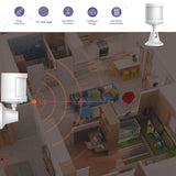 Zigbee Tuya Smart Life Motion Sensor Human Body Detectors for Home Alarm System Work In Conjunction with Gateway,Other Devices