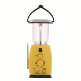 Solar Dynamo Multi-Functional 4-Way Powered Emergency Hand Crank FM Radio LED Camping Lantern Flashlight Phones Charger
