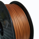 Metal PLA 1.75mm 3D Printer Filament 1Kg Spool Metal Color Gold Silver Copper Frosted Bronze Metallic PLA Printing Materials