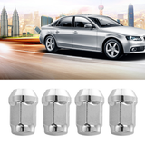 20 Pcs Wheel Nuts Rust Resistance Strong Durable Flanged Surface Steel Screw for Automobile Wheel