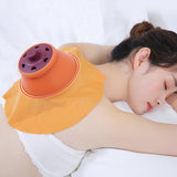 New Palace Moxibustion Cans Set Breast Navel Smokeless Moxibustion Box Body Massage Moxa Therapy Device Warm Women Health Care