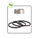 MTB Road Mountain Bike Aluminum BB Thread Bottom Brackets For 68-73mm Bearing Crankset Parts Outdoor Cycling Bicycle Accessories