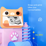 Print Camera High Definition Print Camera Wi-Fi Connection Instant Camera Waterproof Wireless Digital Printing Camera for Kids