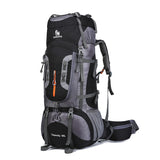 80L Camping Hiking Backpacks Big Outdoor Bag Backpack Nylon superlight Sport Travel Bag Aluminum alloy support 1.65kg