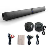 20W TV Sound Bar Wired and Wireless Bluetooth Speaker Home Surround SoundBar for PC Theater TV Speaker Music Center System Radio