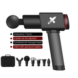 Super Quiet Massage Gun Muscle Body Relax Massager Cordless Electric Handheld Fitness Tools Vibrating Fascia Gym