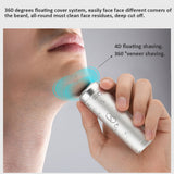 2021 Professional Electric Beard Trimmer Shaver For Men Rechargeable Painless Beard Trimmer Machine Waterproof Mini Beard Shaver