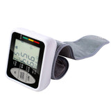 Household Wrist Tonometer LCD Display Electronic Sphygmomanometer Indicator Light And Data Storage Blood Pressure Monitor