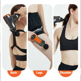 Massage Gun Fascia Gun Sport Therapy Muscle Massager Body Relaxation Pain Relief Slimming Shaping Massager With LCD Display